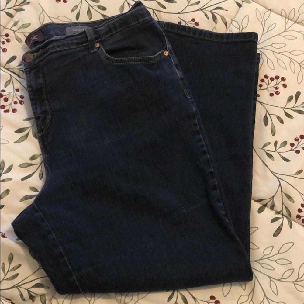 Gloria Vanderbilt Amanda Jeans 18W Short